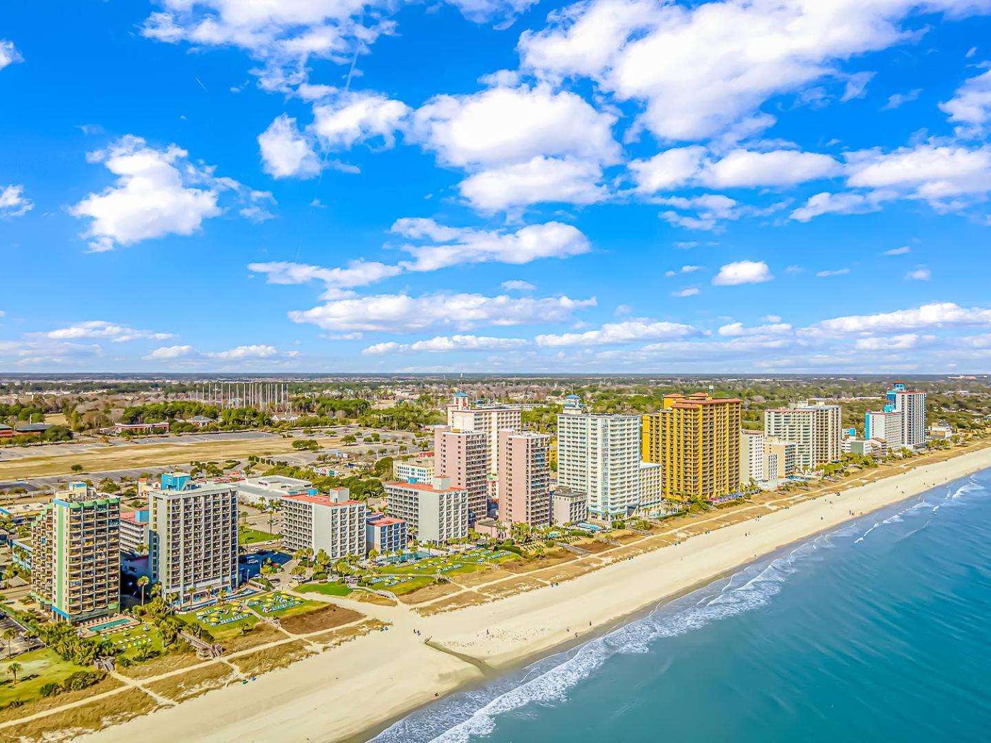 5Th Floor Direct Oceanfront Double Suite Sleeps 6 Meridian Plaza 503 Myrtle Beach Exterior foto