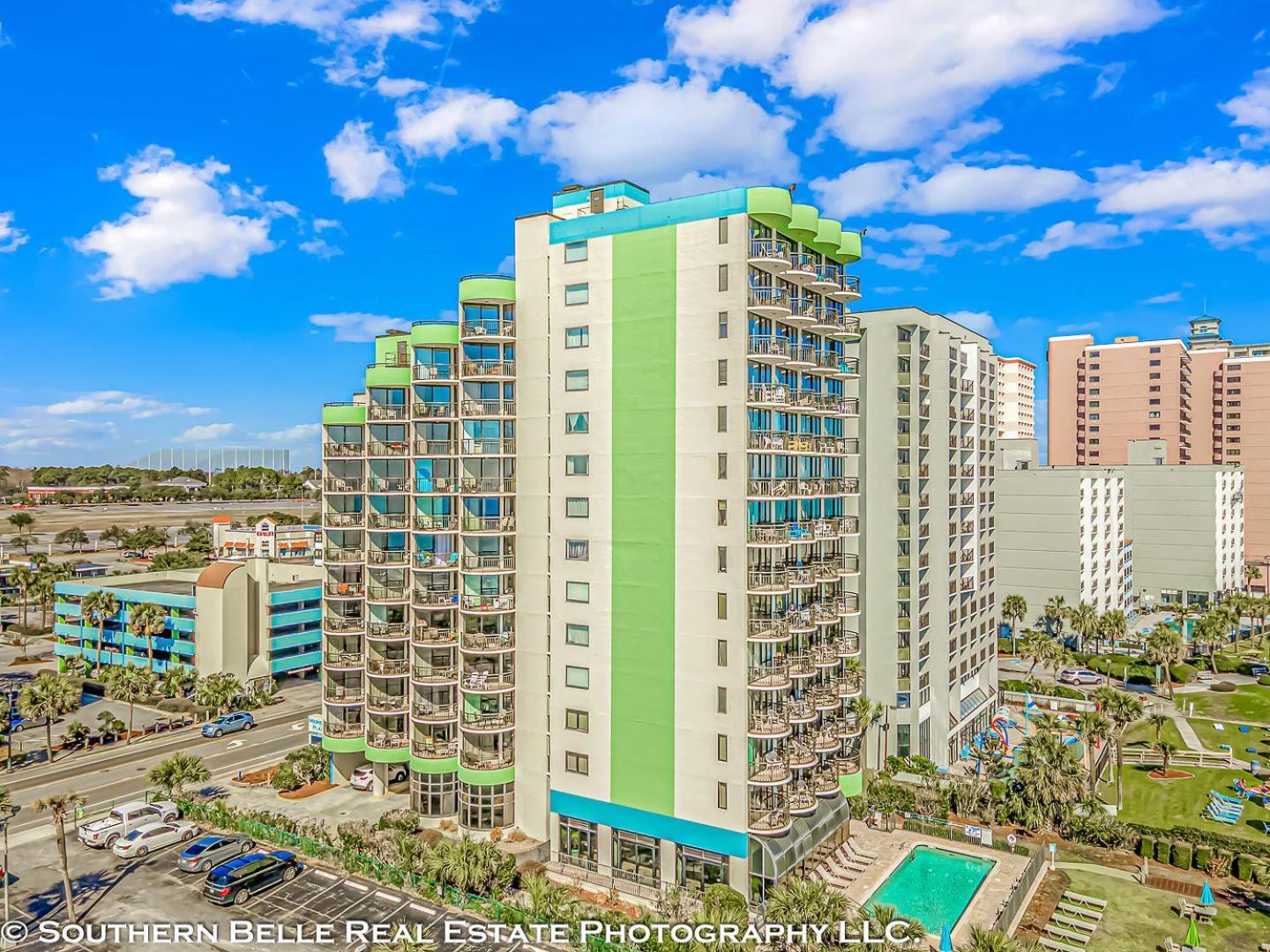 5Th Floor Direct Oceanfront Double Suite Sleeps 6 Meridian Plaza 503 Myrtle Beach Exterior foto