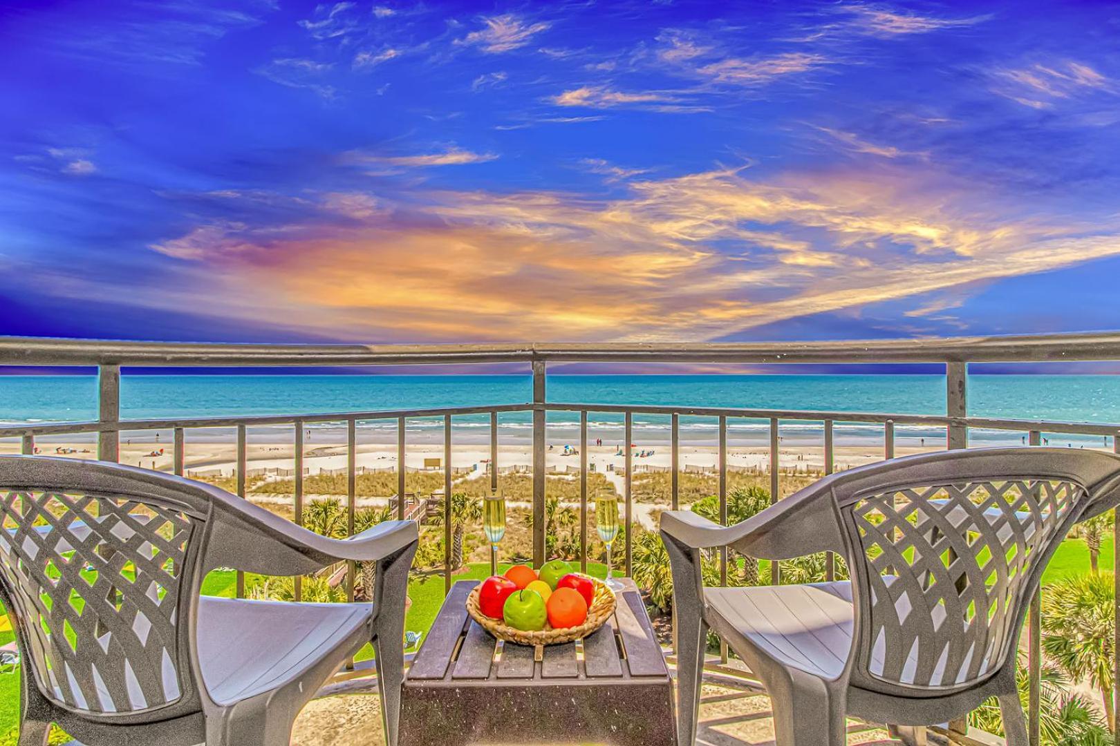 5Th Floor Direct Oceanfront Double Suite Sleeps 6 Meridian Plaza 503 Myrtle Beach Exterior foto