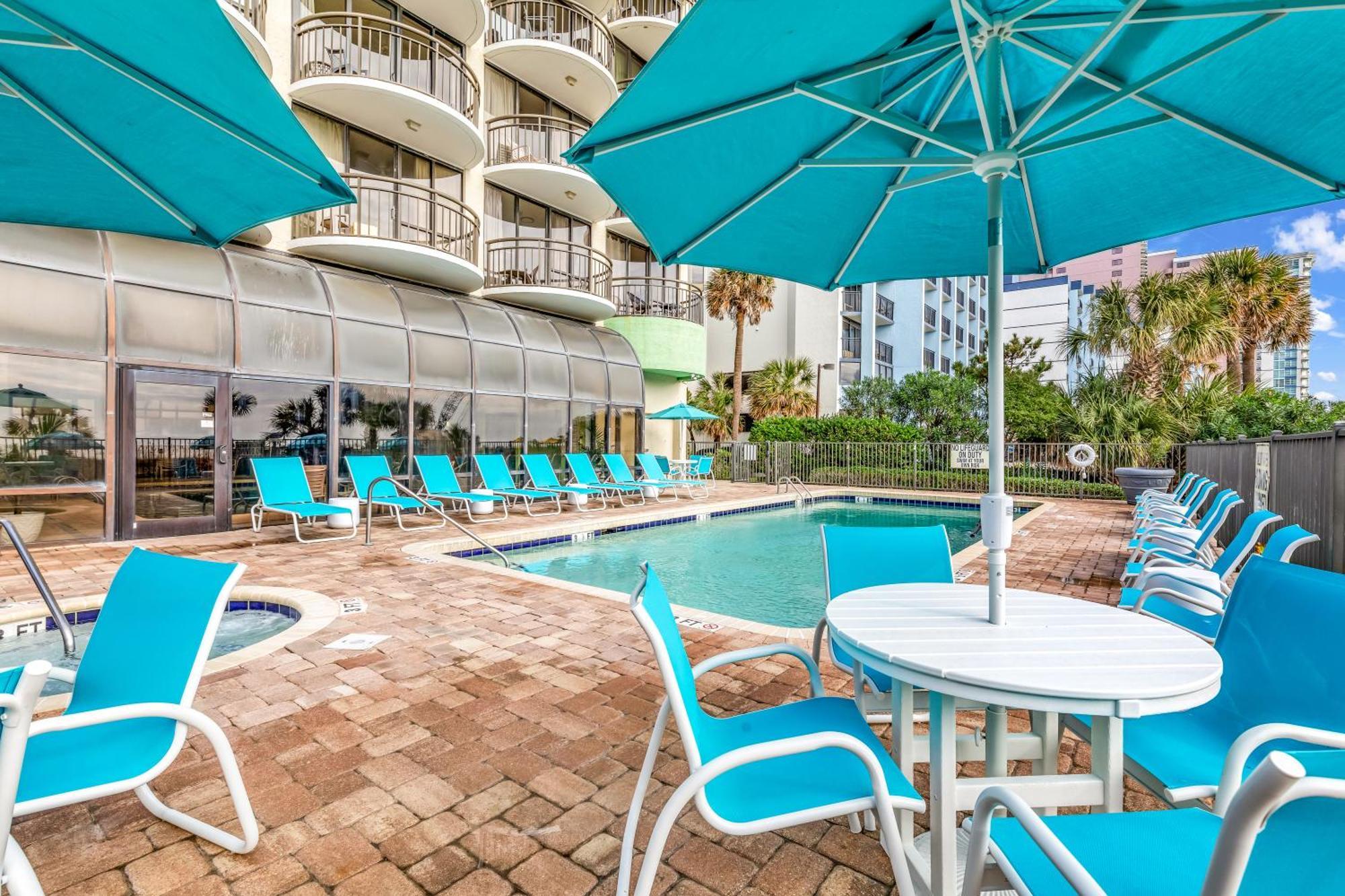 5Th Floor Direct Oceanfront Double Suite Sleeps 6 Meridian Plaza 503 Myrtle Beach Exterior foto
