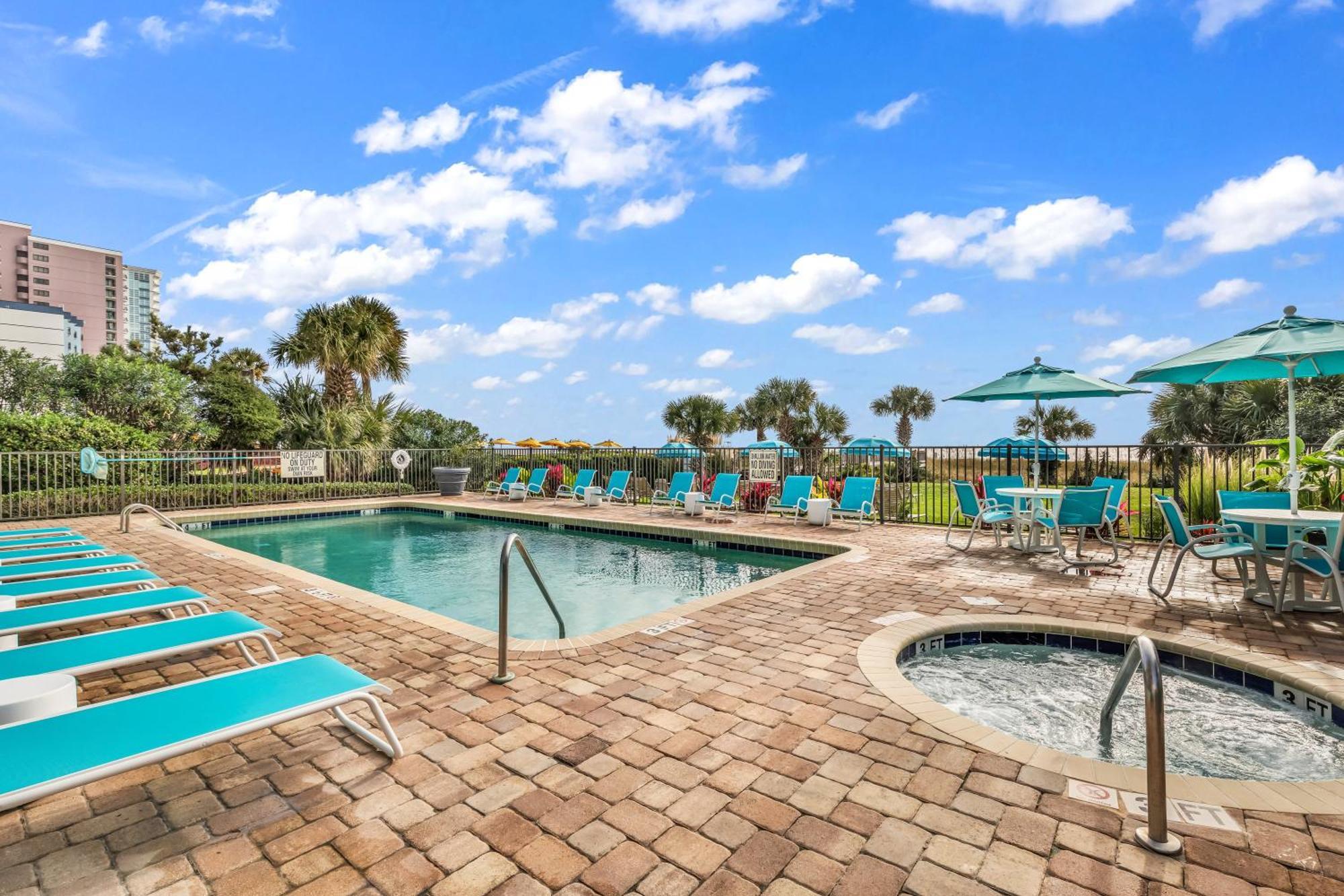 5Th Floor Direct Oceanfront Double Suite Sleeps 6 Meridian Plaza 503 Myrtle Beach Exterior foto