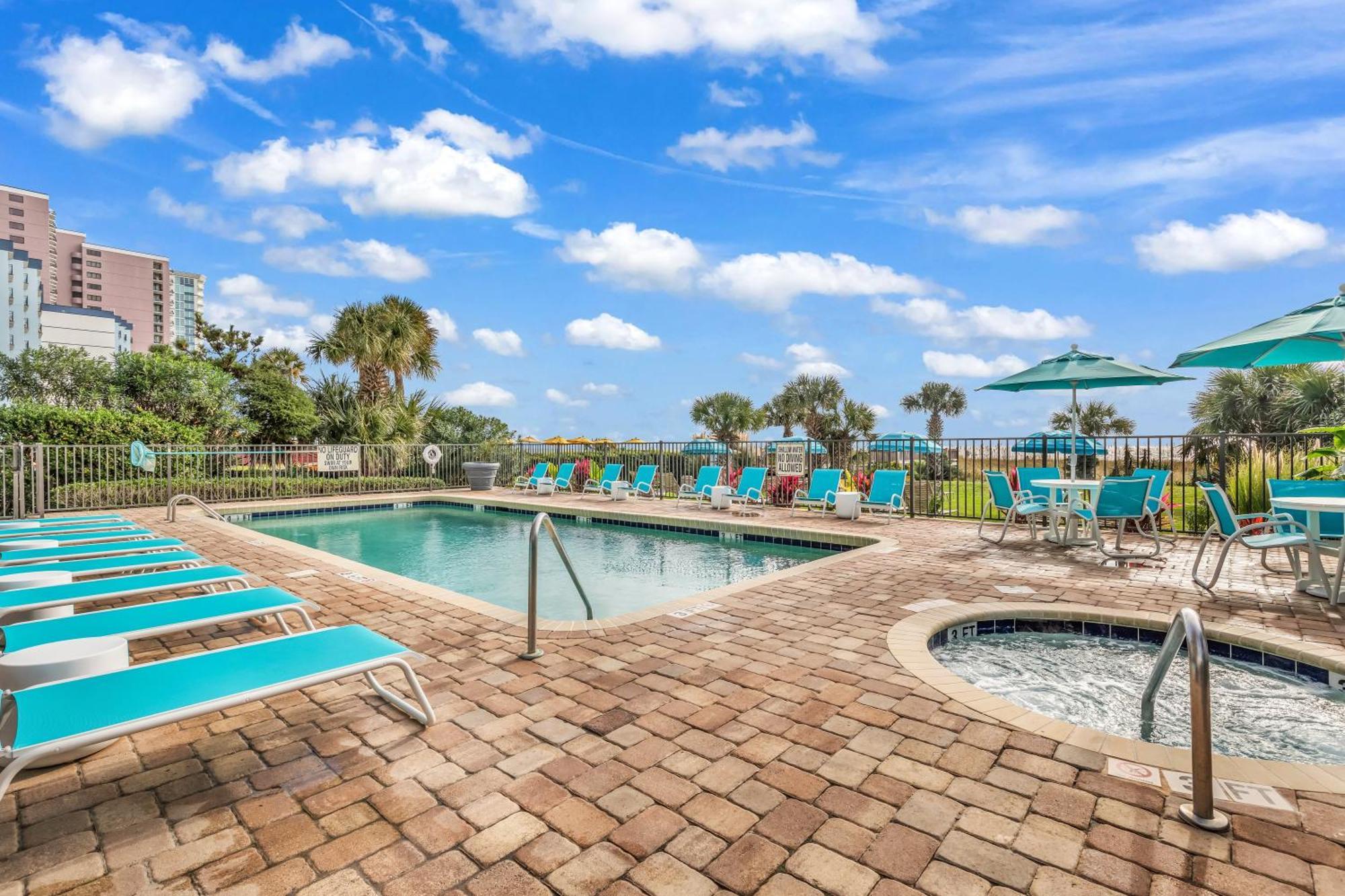 5Th Floor Direct Oceanfront Double Suite Sleeps 6 Meridian Plaza 503 Myrtle Beach Exterior foto