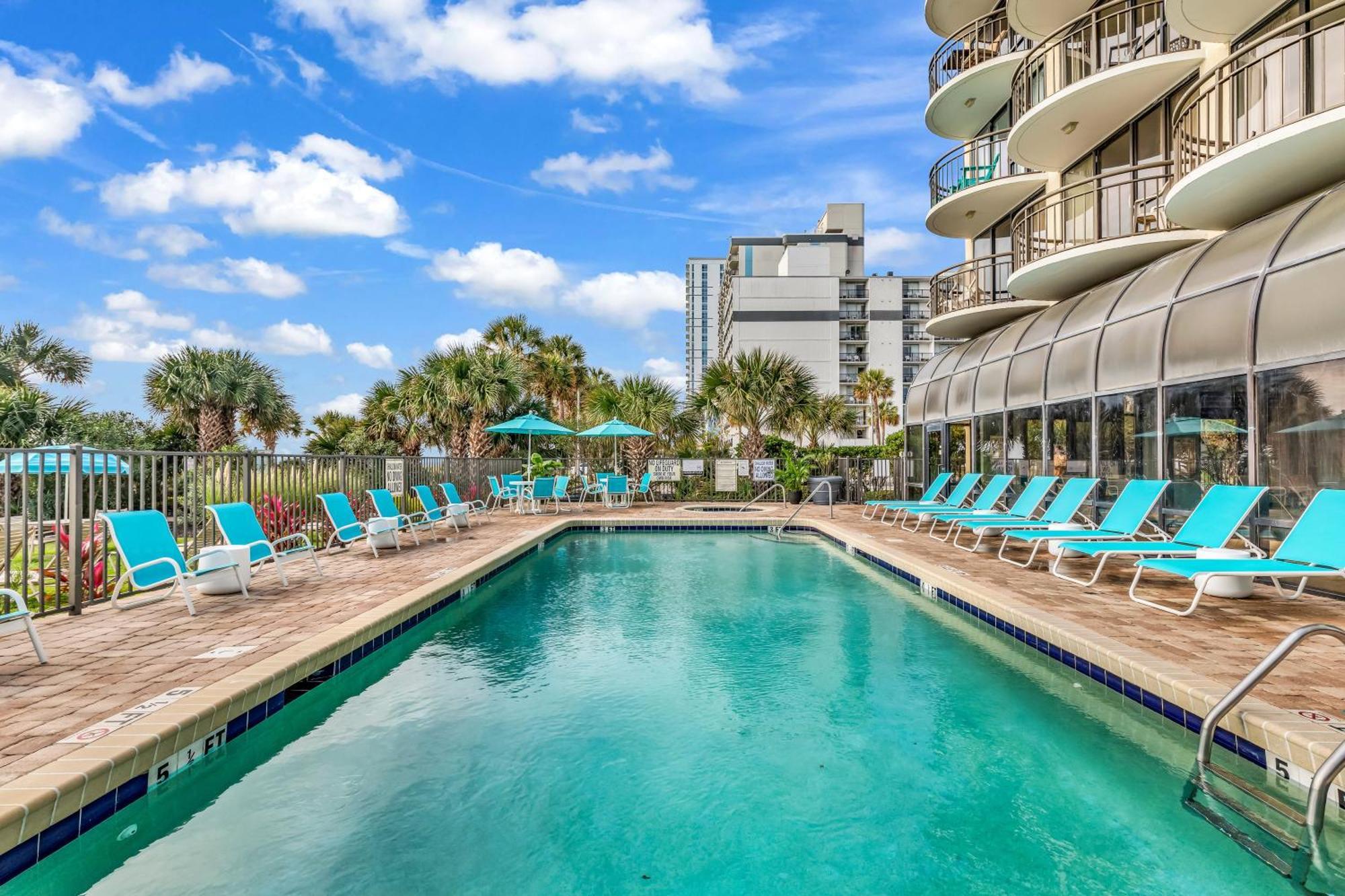 5Th Floor Direct Oceanfront Double Suite Sleeps 6 Meridian Plaza 503 Myrtle Beach Exterior foto